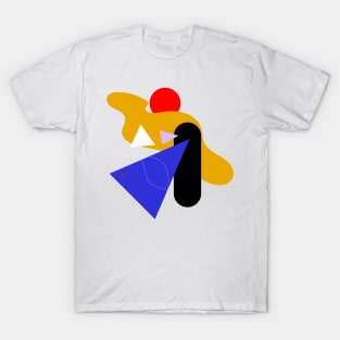 Abstract Composition II White T-Shirt